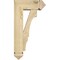 Ekena Millwork Balboa Arts and Crafts Rough Sawn Bracket w/ Offset Brace, Douglas Fir, 6"W x 14"D x 26"H BKT0604X14X26BOA03RDF - alternate 4